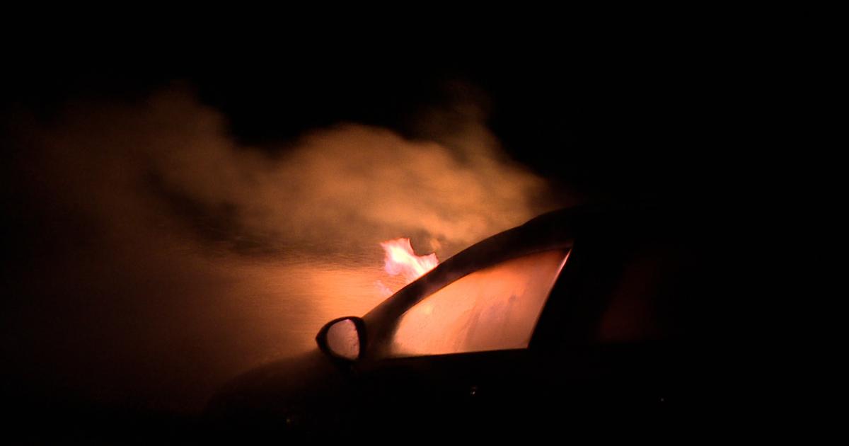 Auto uitgebrand in Hoensbroek