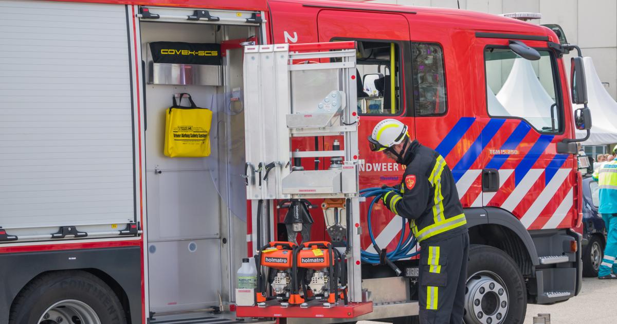 Brand geblust bij Afvalzorg in Brunssum