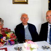 Platina Huwelijk echtpaar Noevers-Lupchen