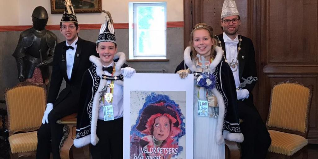 Ook carnavalsposter voor CV de Veldkretsers