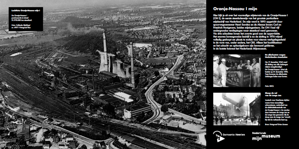 Penningenborden Oranje Nassau I terug in Heerlen