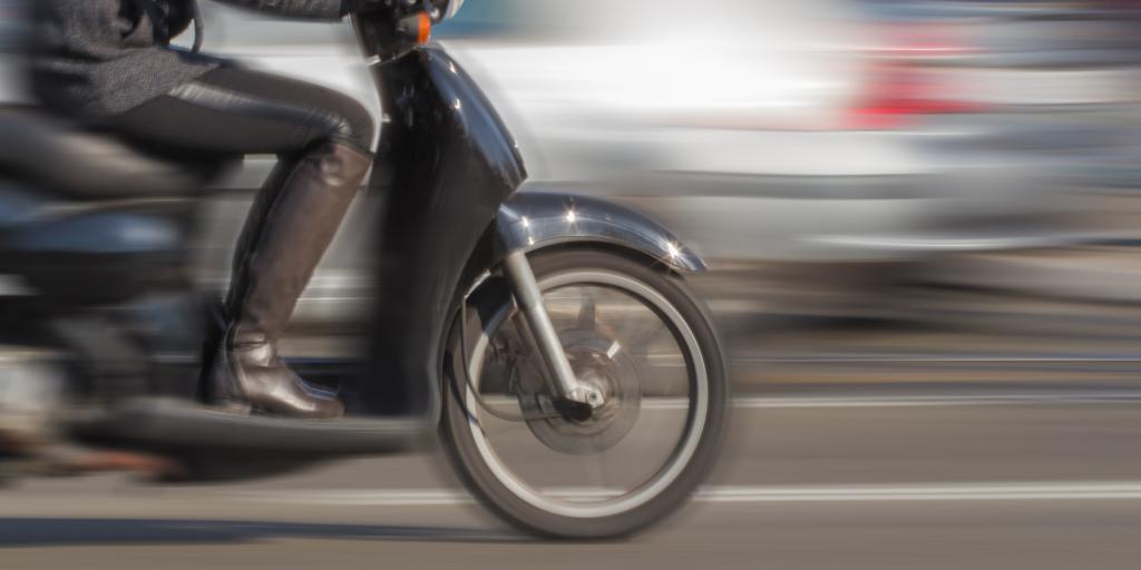 Scooterrijder verliest medicamenten