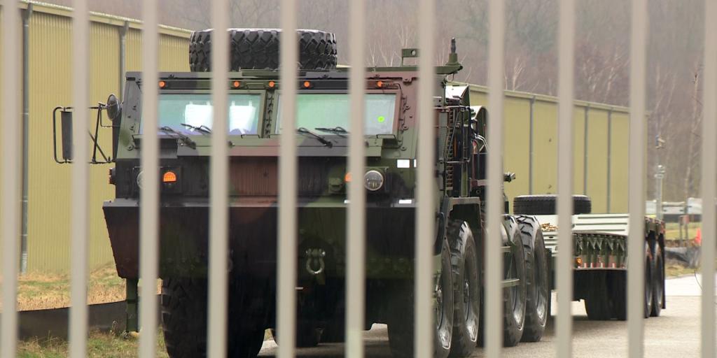 Amerikaans legermateriaal uit Eygelshoven voor oefening naar Roemenië