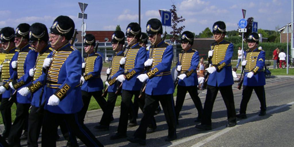 Schutterij Schinnen viert patroonsfeest