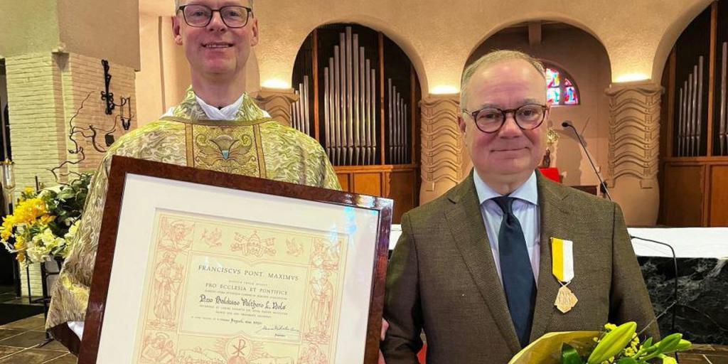 Pauselijke onderscheiding voor Boudewijn Nols