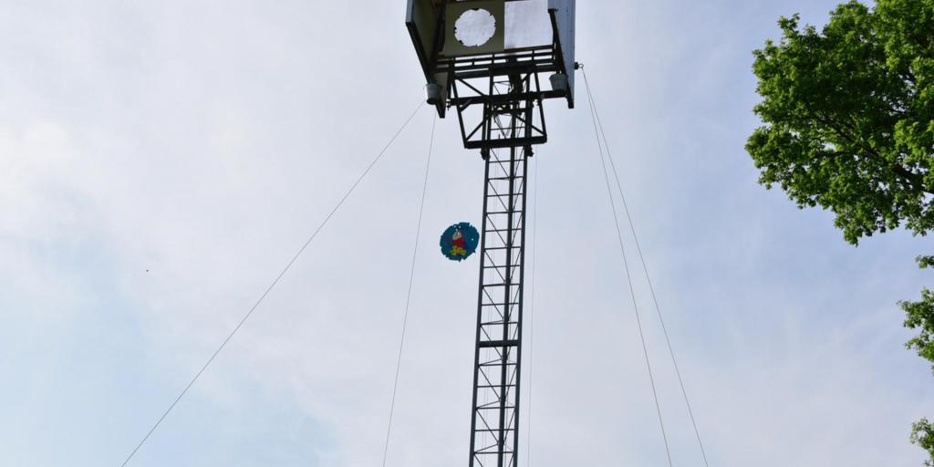 Koningsvogelschieten op Hemelvaarsdag in Brunssum