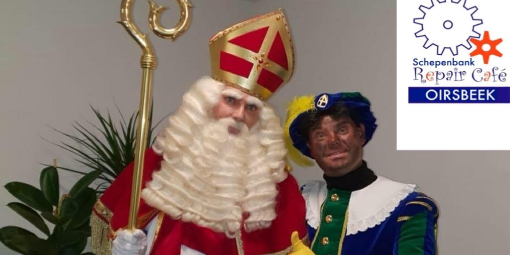 Sint naar Repair Café in Oirsbeek