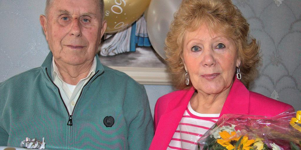 Nol en Lieske Smeets-Van Leuken 60 jaar getrouwd
