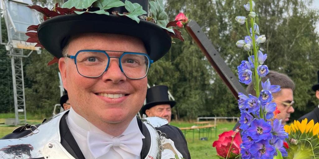 Bart Bruns koning bij St. Sebastianus in Eygelshoven