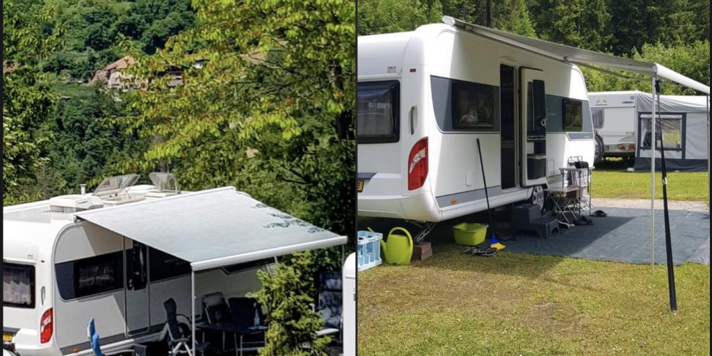 Caravan gestolen van stalling in Oirsbeek