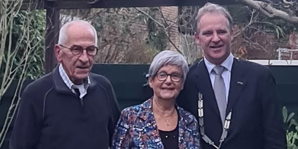 Diamanten bruidspaar in Ransdaal