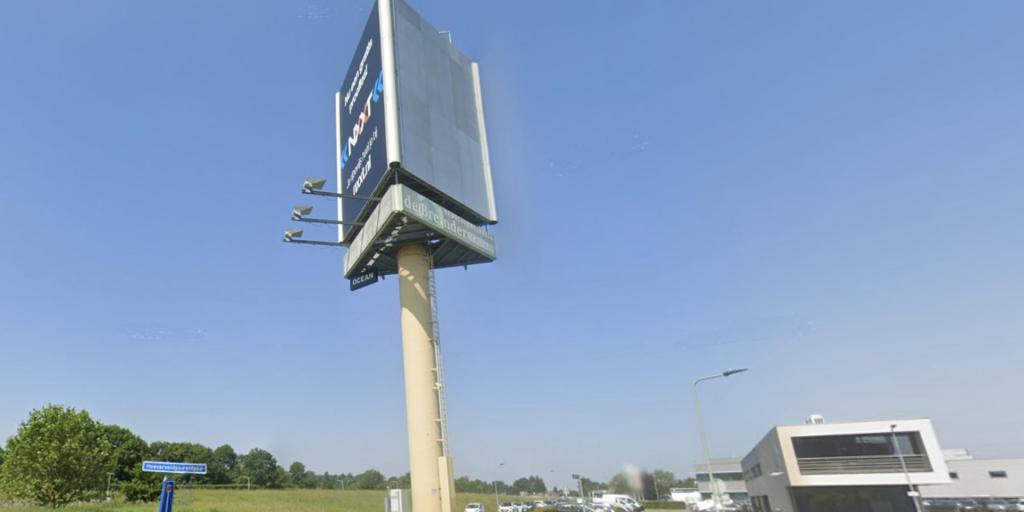 Reclamemast langs A76 in Schinnen gaat verdwijnen