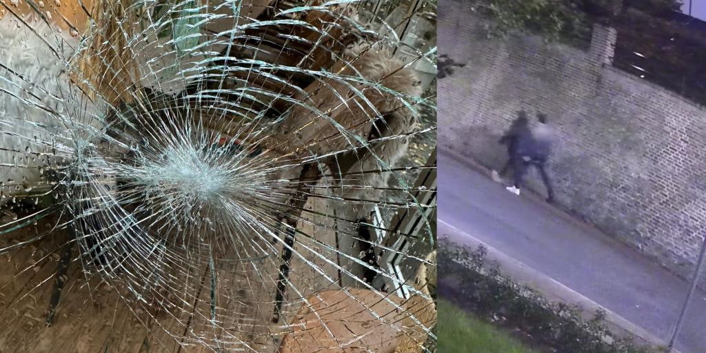 Onbekenden vernielen raam van de Muldermolen