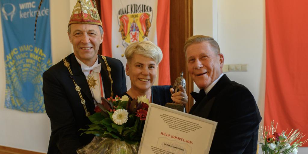 De Julde Kompel 2025 uitgereikt aan Dionne en Harm Wiertz