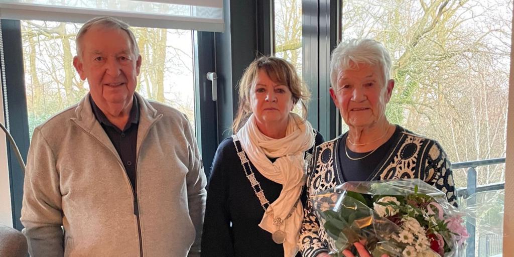 Diamanten bruidspaar Maria en Nico Berger