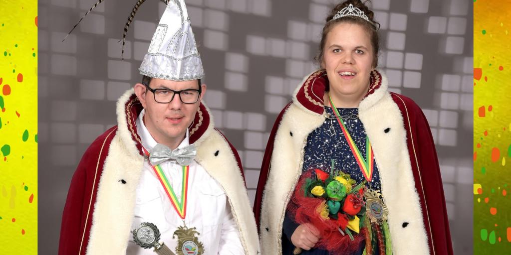 Prinses Karlijn en Prins Gino zijn het nieuw prinsenpaar bij op de Bies