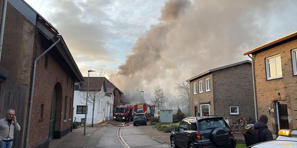 Flinke brand in woning Puth
