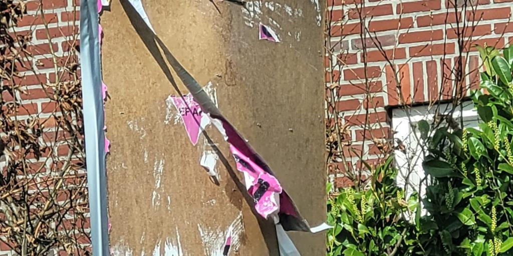 Brunssumse partij doet aangifte van vernieling verkiezingsposters