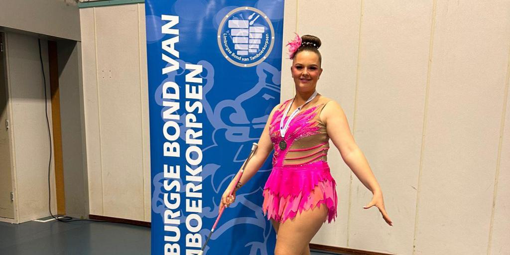 Majorette van Parcifal Brunssum pakt tweede plaats