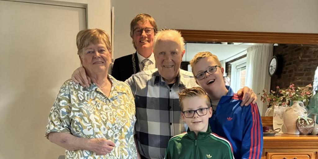 Diamanten bruidspaar in Voerendaal