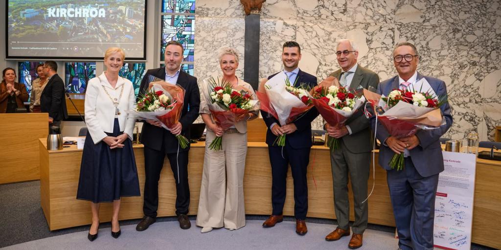 Nieuwe wethouders Kerkrade geïnstalleerd