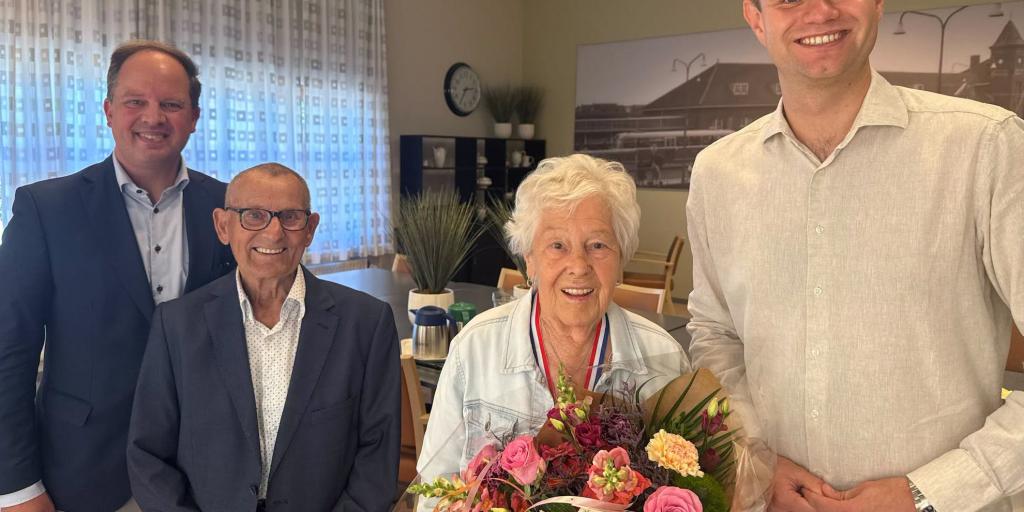 Platina en diamanten huwelijk in Parkstad