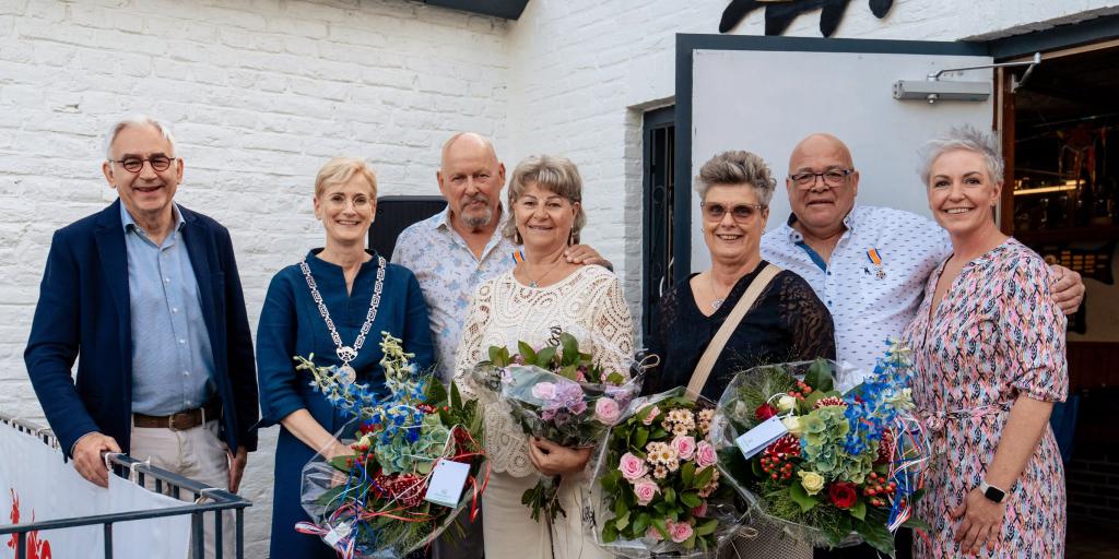 Koninklijke onderscheiding voor twee Kerkradenaren